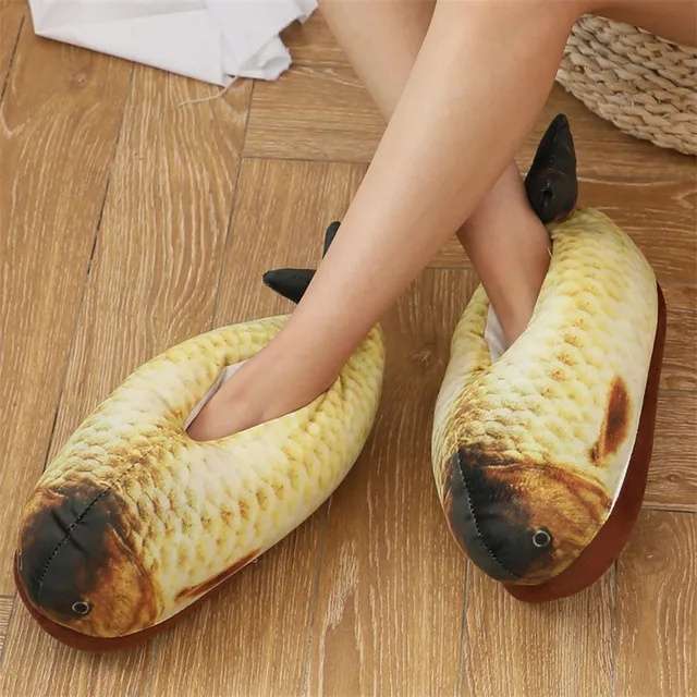 Unisex Fish Indoor Slippers