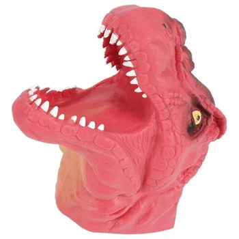 

Smart Analog 3D Dinosaur Hand Puppet Soft Rubber Dinosaur Jurassic Tyrannosaurus Dinosaur Hand Puppet Toy Props