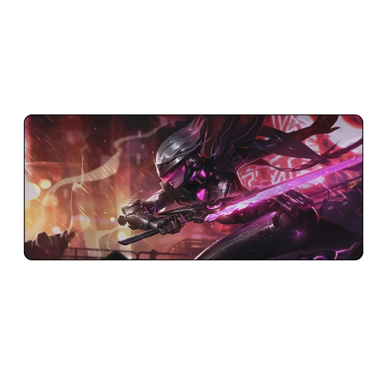 700*300 коврик для мыши большие игровые коврики для проекта League of legends zed yasuo yi ashe Lucian для League of legend горячая распродажа