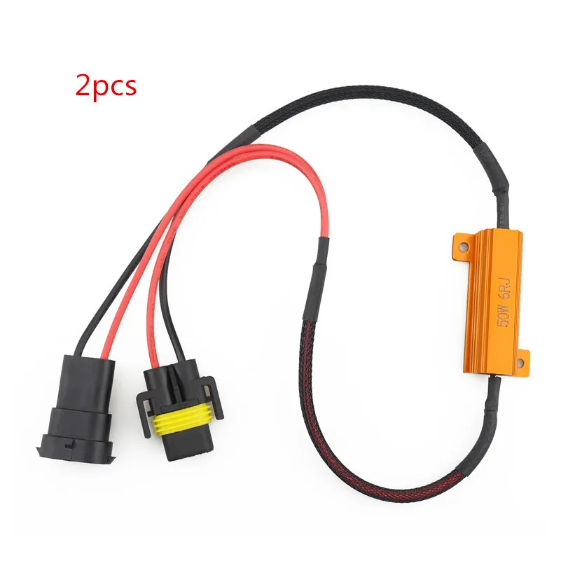 2 шт. Canbus Error Free декодер для Светодиодный Противотуманные фары Дневные Фары