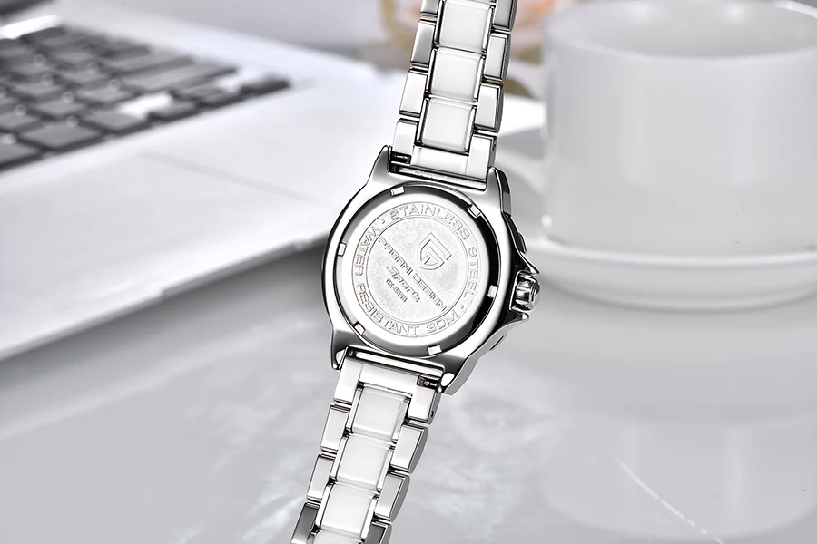 Женские часы PAGANI, Топ бренд, новинка, модные женские аналоговые кварцевые часы, женские керамические наручные часы, женские часы, Relojes Mujer