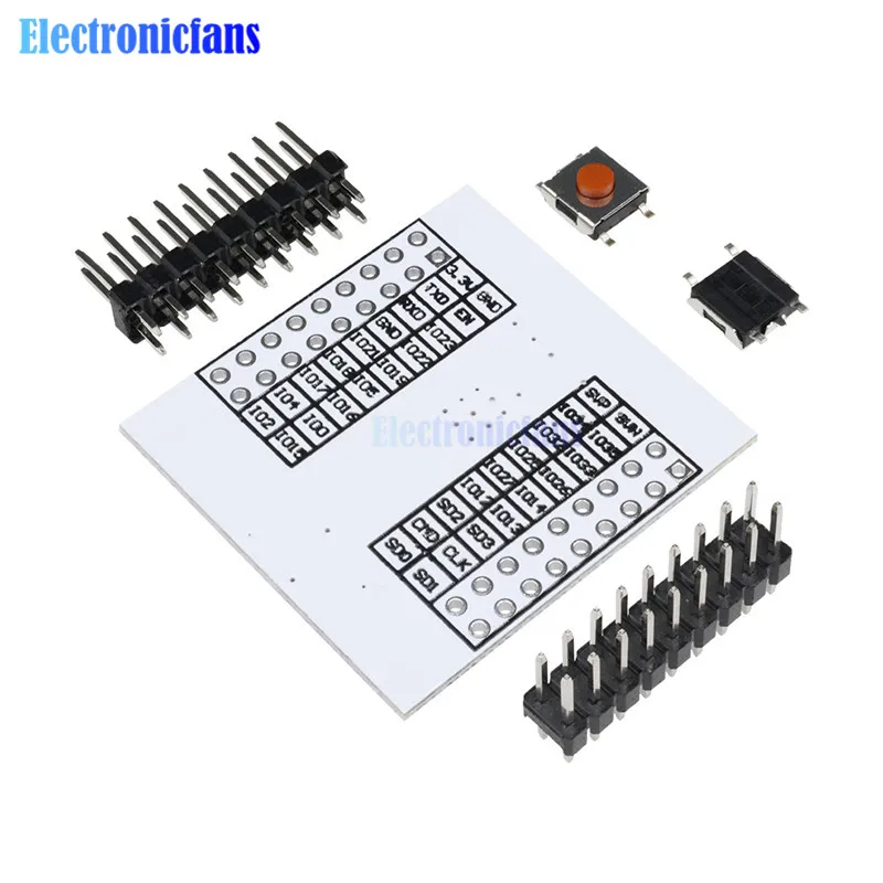 Адаптер ESP32 ESP32S плата ввода вывода штырьковый преобразователь с 4 рядами