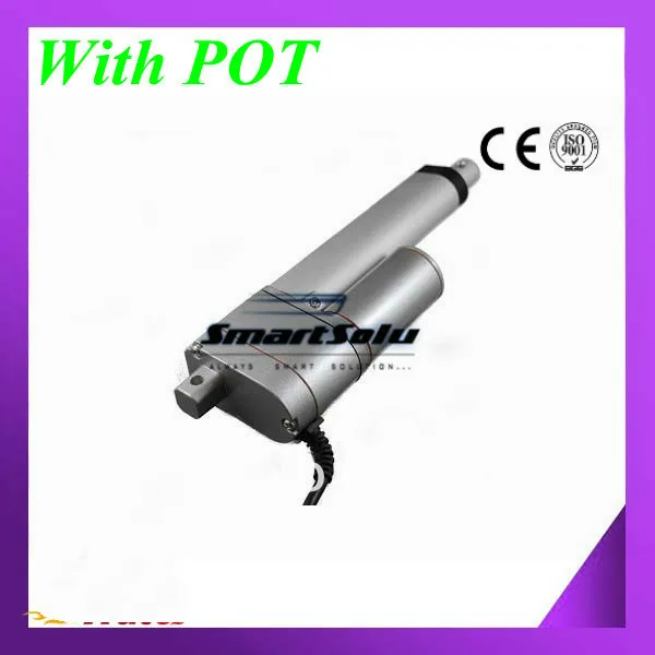 Линейный привод 12VDC 50 мм/2-дюймовый ход 900N/90KGS/198LBS нагрузка 10 мм/сек линейный с