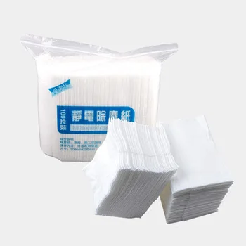 

100pcs Disposable Electrostatic Dust Removal Mop Paper Home Kitchen Bathroom Cleaning Cloth RT99