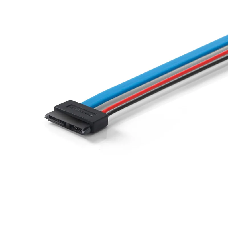 Тонкий кабель SATA серийный разъем ATA 7 + 15 22Pin к Slim 13Pin 6 тонкий коннектор для кабеля 5