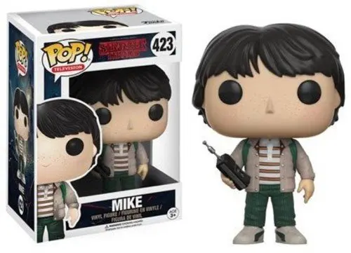 

Official Funko pop TV: Stranger Things - Mike with Walkie Talkie Vinyl Action Figure Collectible Model Toy with Original Box