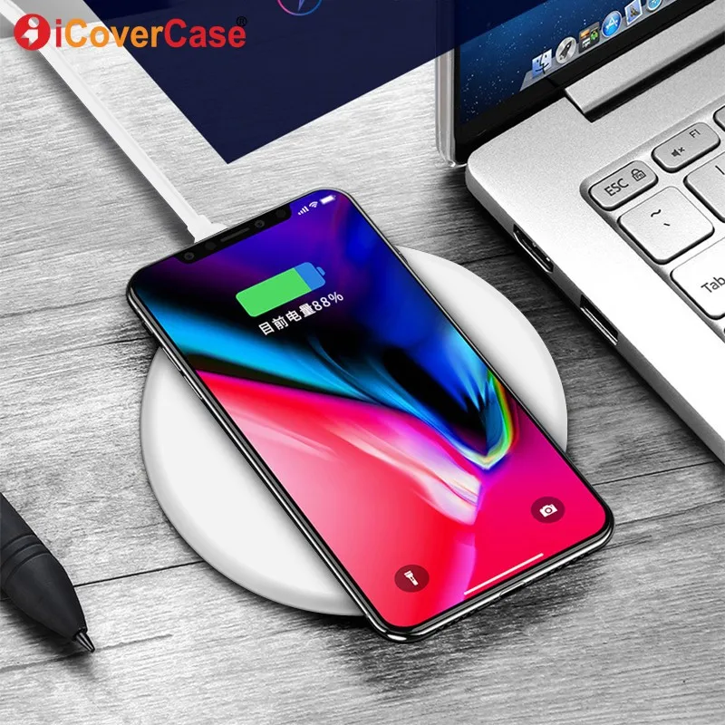 Qi Беспроводное зарядное устройство для Samsung Galaxy S9 Plus + S8 Active S7 Edge S6 зарядные