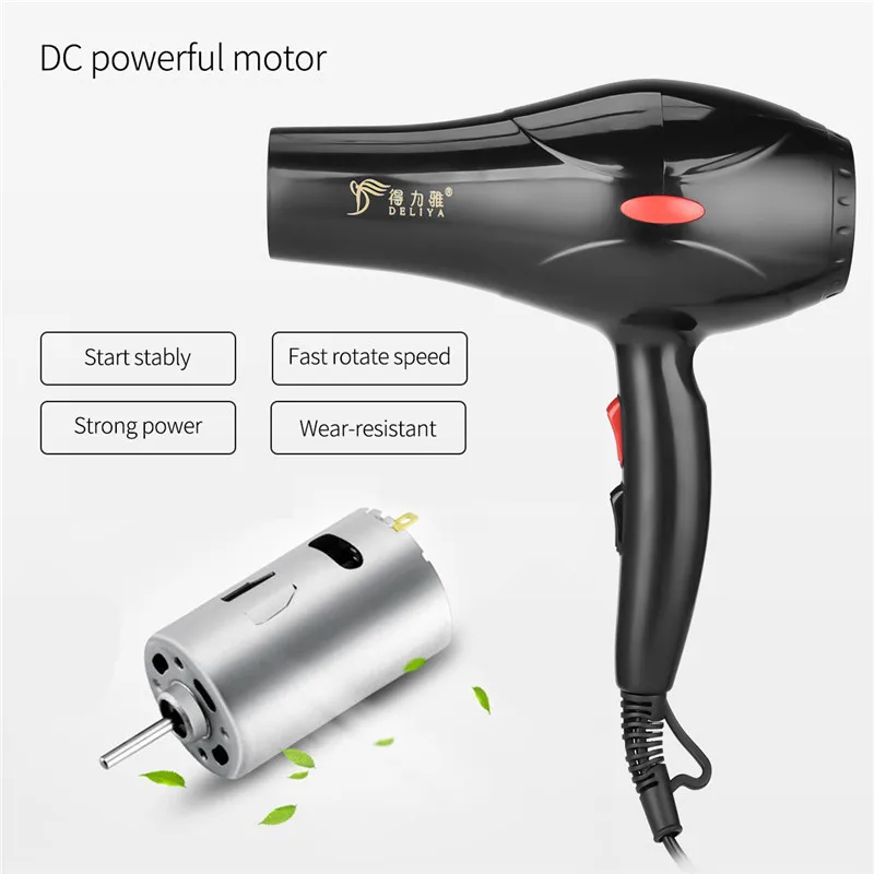 Skup 2200W profesjonalna suszarka do włosów High Power suszarka nadmuchowa podróży użytku domowego gorące i zimne powietrze suszarka do włosów fryzjerstwo Styling Tools P42