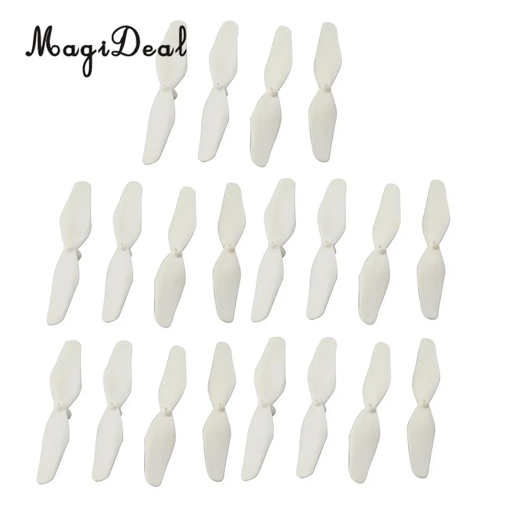 MagiDeal 20Pcs/Pack Propeller Prop CW CCW for SYMA X20 X20W RC Helicopter Quadcopter UAV Drone Spare Parts