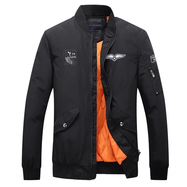 Men Bomber Jacket Winter Parkas Army Military Motorcycle Jacket Men's