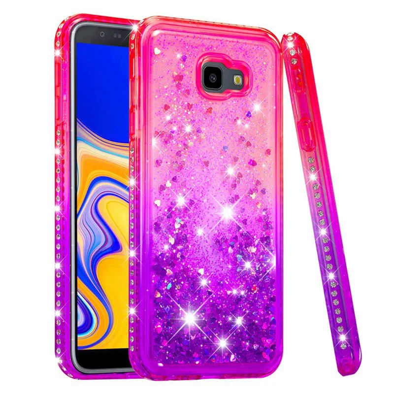 Ювелирное Украшение для Samsung J4 + J6 Plus чехол градиент зыбучий песок Sote Чехлы 2018