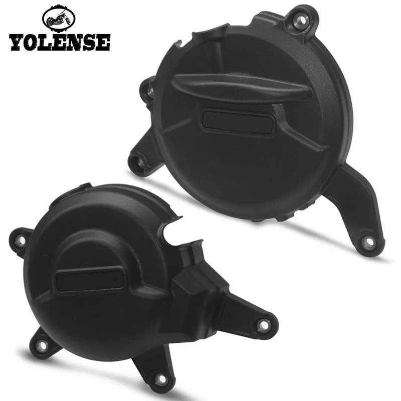 

For KMT RC390 RC 390 2017 2018 Motorcycle Accessories Nylon Engine Stator Cover Engine Guard Protection Side Shield Protector