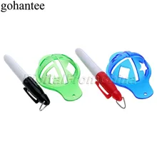 gohantee Golf Ball Liner Marker Pen Ball Strokes Golf Training Aids Waterproof Quick Dry Pen+Liner Marker Cap Golfer Accessories