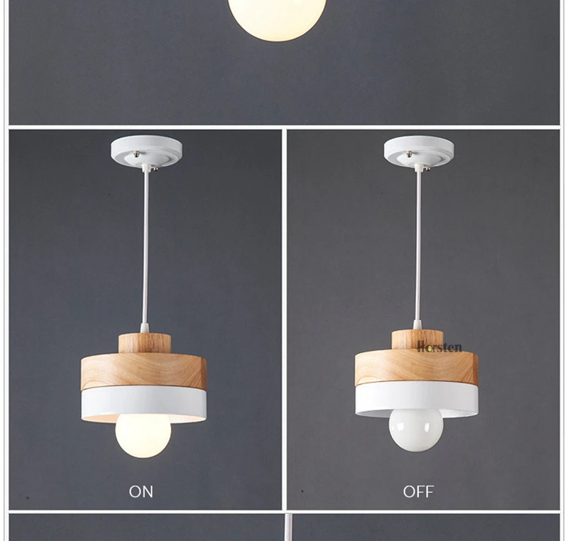 Horsten Modern Nordic Solid Wood Pendant Lights Minimalism Pendant Lamp For Dinning Room Living Room Bar Cafe Hanging Light (9)
