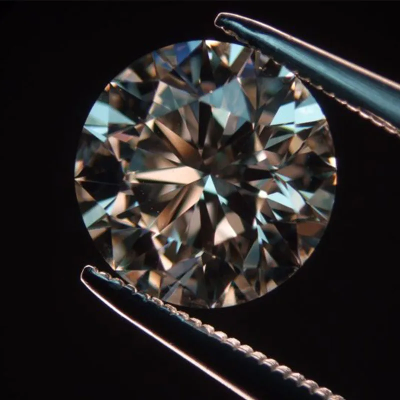 Niceems D Color Moissanite 1 карат блестящие Сердца и стрелы Cut 6 5 мм круглый цвет менее