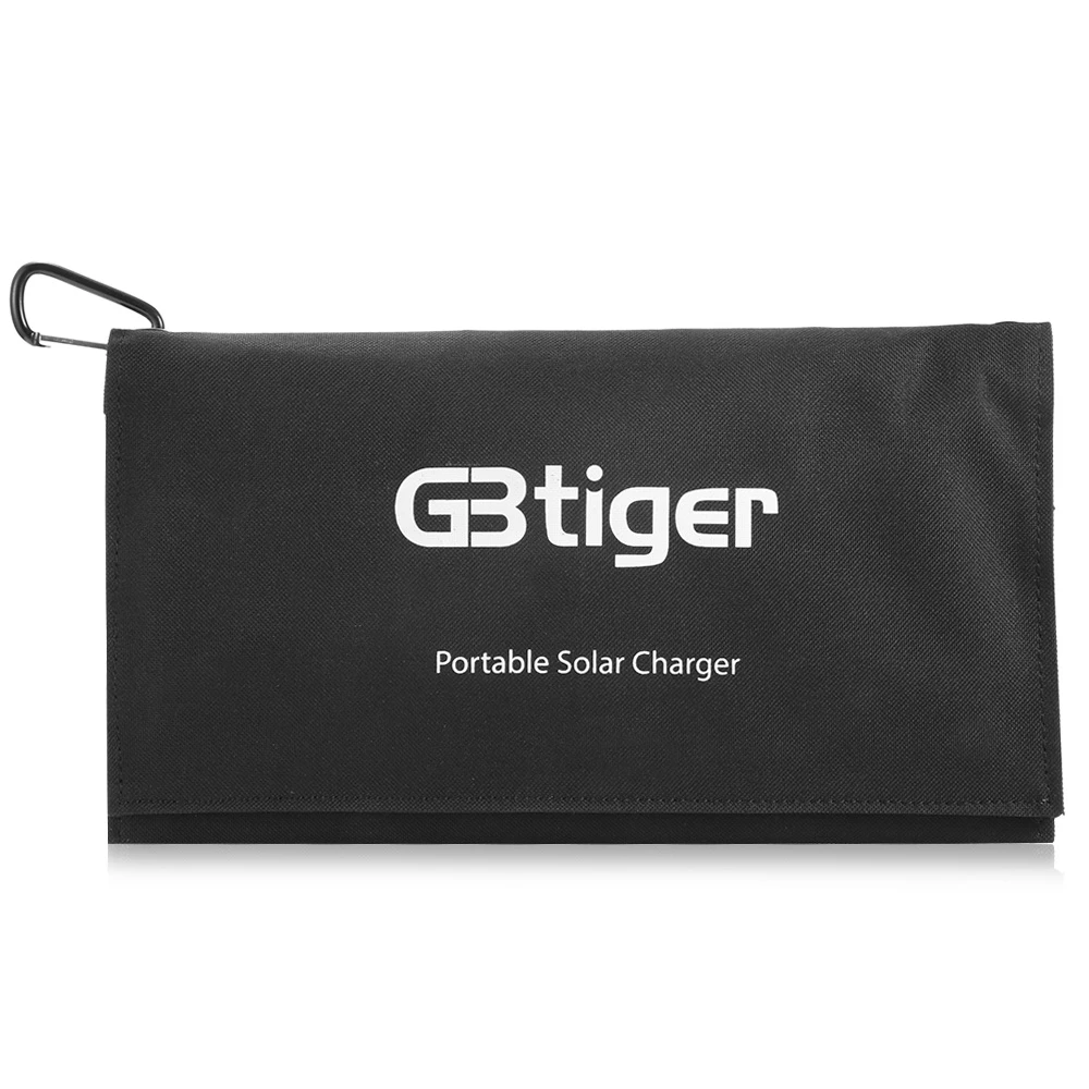 GBtiger 21 Вт Dual USB портативное солнечное зарядное устройство панели питания