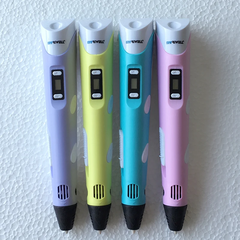 

Myriwell Original RP-100B 3D printing pen Smart 3d drawing pens with Filament LED Display for the Kids gifts