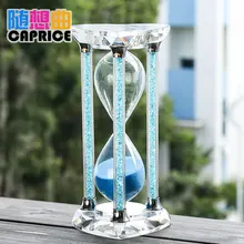 Алмазное издание хрустальные песочные часы украшения время 15/30 минут креативный подарок на день рождения бойфренд или девушка