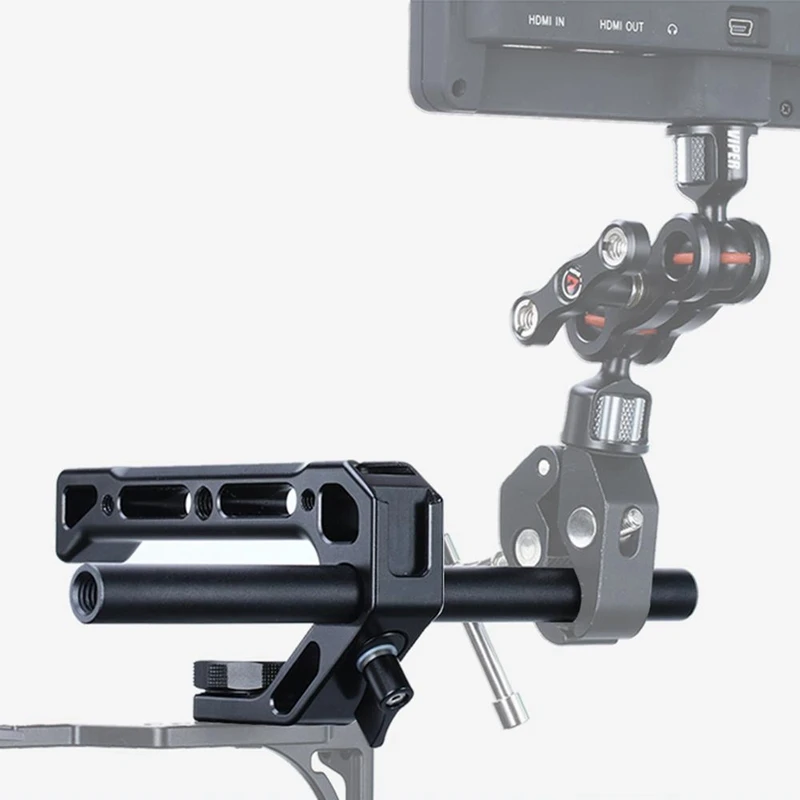 R008 Камера Холодный башмак ручка с Arri определения местоположения винт M5 вращающийся винт внешний монитор микрофон для DSLR NikonCanon sony