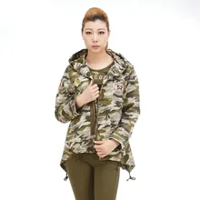 Уличная Женская тактическая куртка для треккинга новая камуфляжная хлопковая тренировочная куртка для кемпинга Тактическая Военная Боевая зимняя куртка