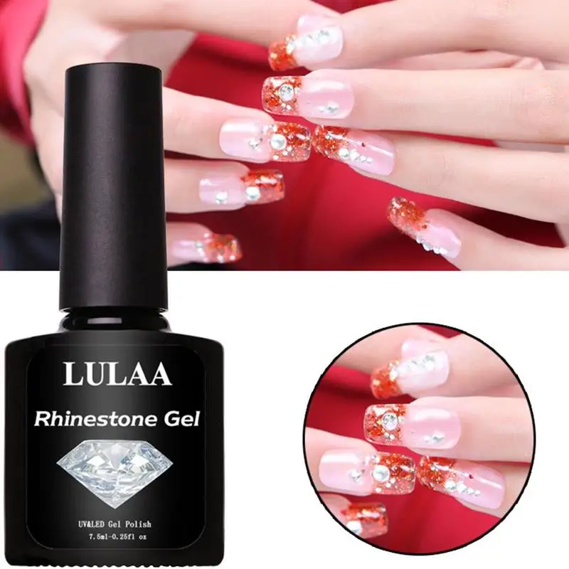New Style 7.5ml Rhinestone Nail Glue Diy Super Glue Adhesive Strong