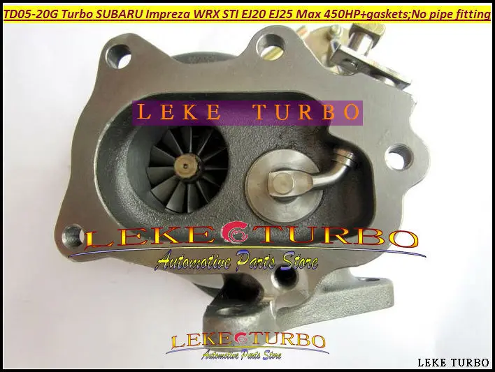 Турбо TD05-20G TD05-20G-8 TD05 20 г 565208-0100 5652080100 для SUBARU Impreza WRX STI EJ20 EJ25 Макс прокладки без фитинга трубы