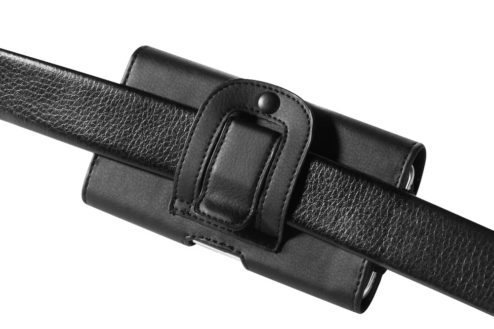 Universal Pouch Leather Case 6.35.54.74.0 inch Waist Bag Magnetic Horizontal Phone Cover for iPhone Phone Belt Holster Clip (2)