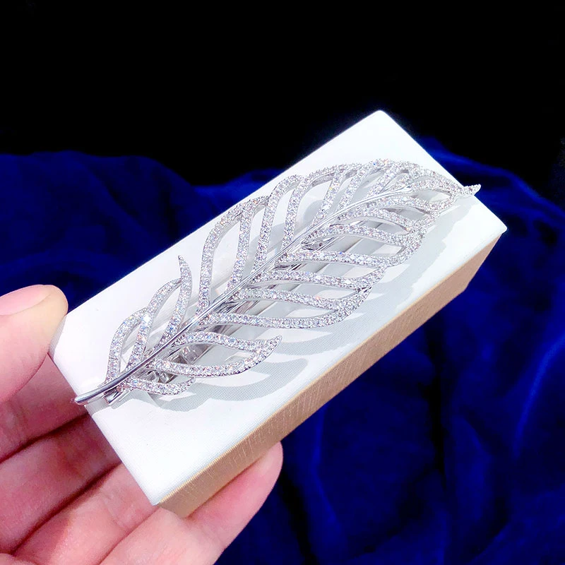 

Alta calidad moda mujer horquilla zirconia horquilla con accesorios regalo post gratis