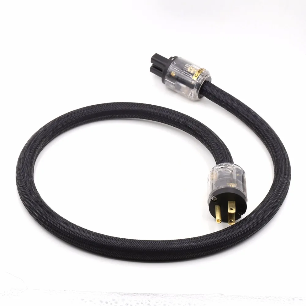 

Made Hifi audio CD player AMP audio P-029 US AC cords power plug connector power cable 16mm