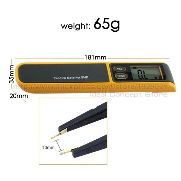 5-Ideal-Concept-Multimeter-VA-503-Dimension
