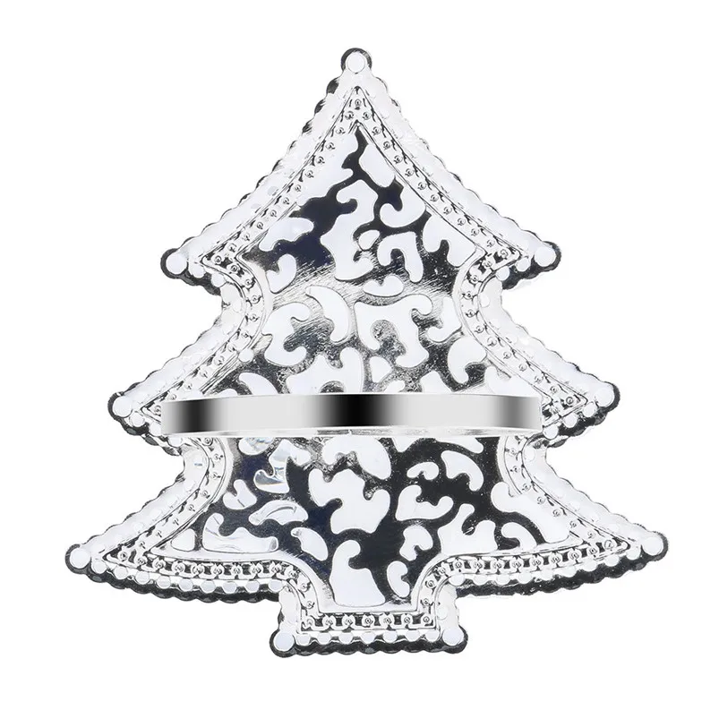 New Napkin Rings Christmas Santa Napkin Ring Christmas Table Decor Napkin Holder for Christmas Dinner Party #3n05#F (18)