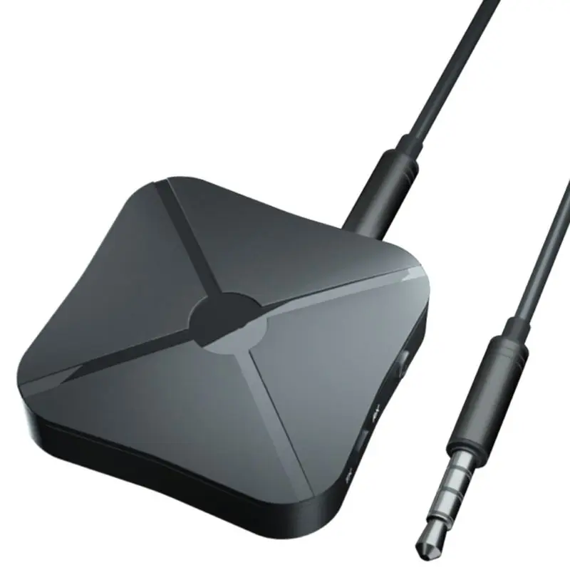 

New 2in1 Stereo Audio Bluetooth Transmitter Receiver For Mobile Phones PC Laptop Car