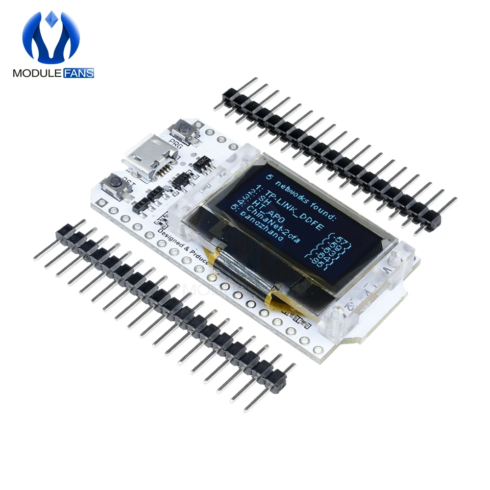 ESP32 0,96 дюймовый синий OLED цифровой дисплей Bluetooth wifi комплект 32 модуля CP2102 интернет-макетная плата для Arduino