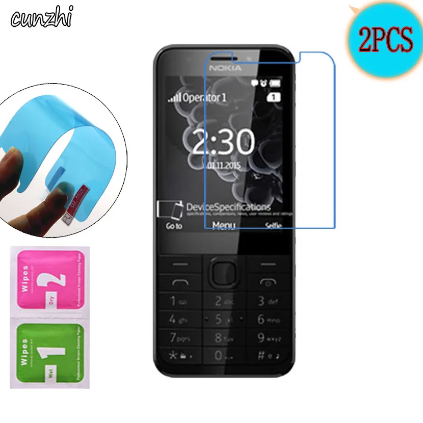

2PCS For Nokia 230 Ultra Clear Soft Nano Explosion proof Screen Protector For Nokia 230 Protective Mobile Phone Film