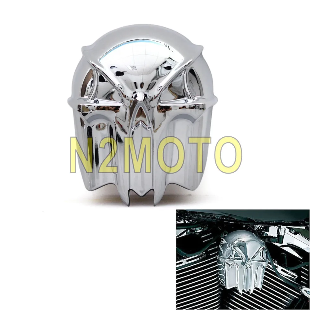 Motorcycles Skull Horn Cover Horn Decoration Guard for Harley Softail