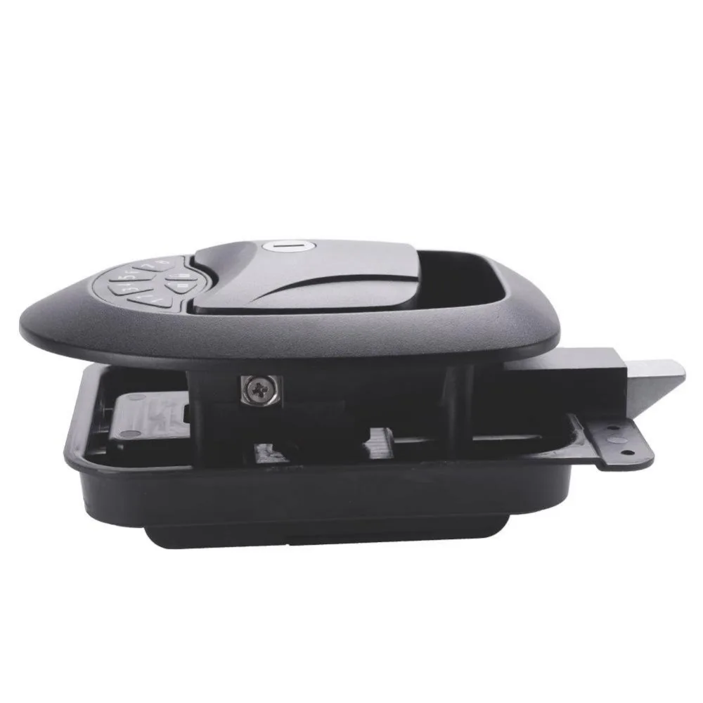 Black Keyless RV Entry Door Lock-2