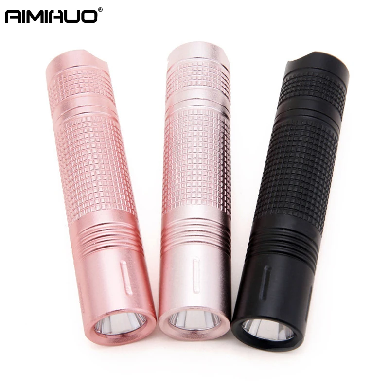 AIMIHUO светодиодный фонарик УФ 365nm ультрафиолетовый карманный лампы белый свет 3