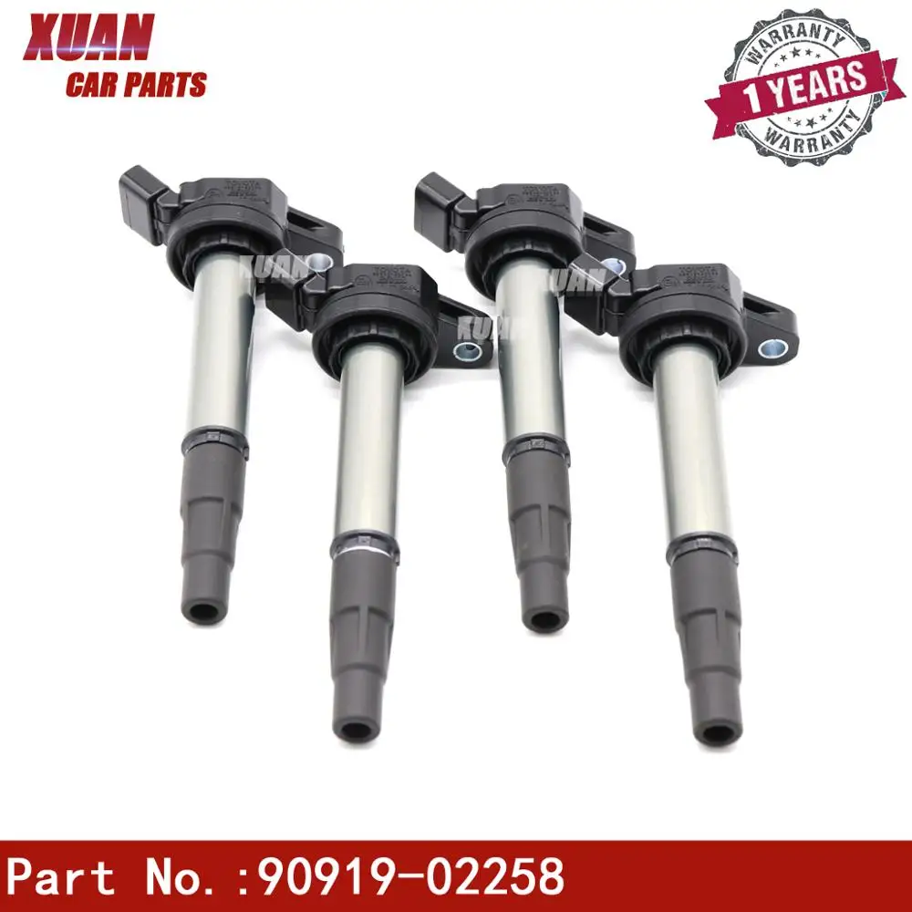 90919-02258 Катушка зажигания для Toyota C-HR Corolla Prius V Matrix RAV4 Auris Avensis Lexus CT200h Scion iM xD 1 6 1.8L |