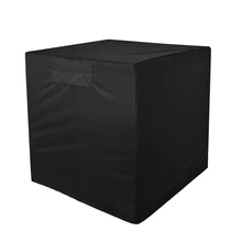 Крышка для кондиционера моющаяся для улицы многоразовые аксессуары Drawstring Пылезащитная Водонепроницаемая Складная однотонная ткань Оксфорд