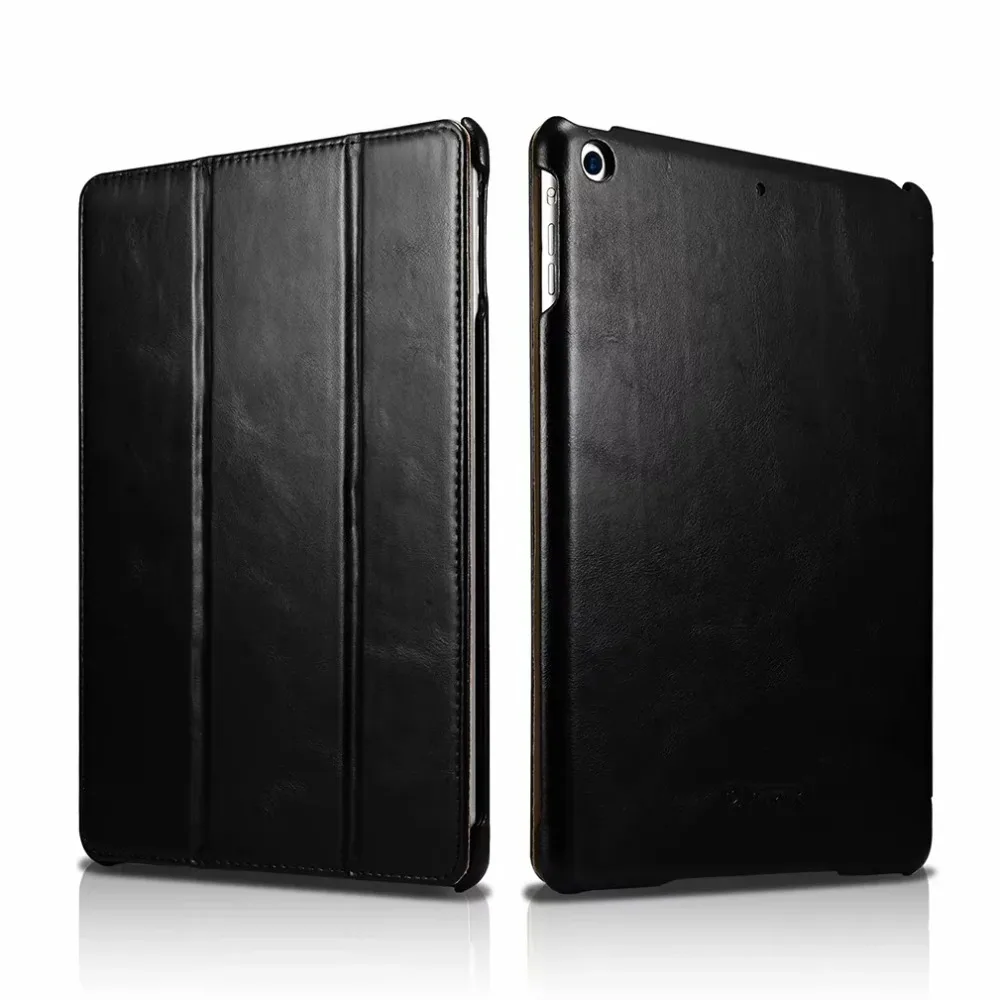Icarer новый бизнес Ретро Кожаный Чехол для iPad 9 7 2017 Высокое качество Винтаж