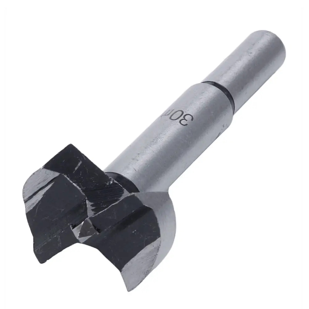 5pcs New 15/20/25/30/35mm Wood Drill Bit Hole Saw Cutter Tool with Round Shank