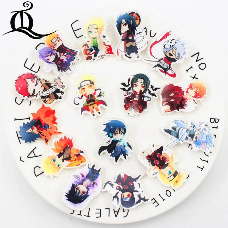 

1PC Acrylic Brooches Cartoon Anime Naruto Kakashi Brooches Backpack Student Clothes Brooches Pins Bag Decor Brooch Badges Z15