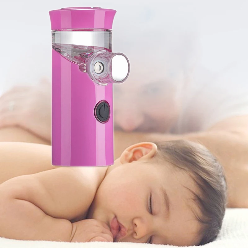

NEW Ultrasonic Nebulizer Handheld Asthma Inhaler Atomizer For Children Health Care USB Rechargeable Mini Portable Nebulizer