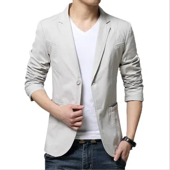 

High-end 2019 new men's suit Korean version of the self-cultivation single suit jacket youth fashion men's small suit wholesale