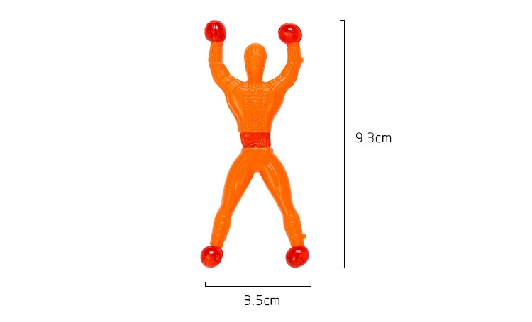 Новинка, липкий скалолазание на стену, откидной, Человек-паук, альпинист, классические детские игрушки, двери, стены, развивающие игрушки для детей