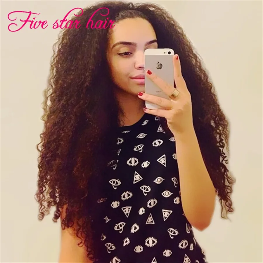 

8A grade full lace human hair wigs 180 density Brazilian Curly Silk Top lace front wig with baby hair for African American women