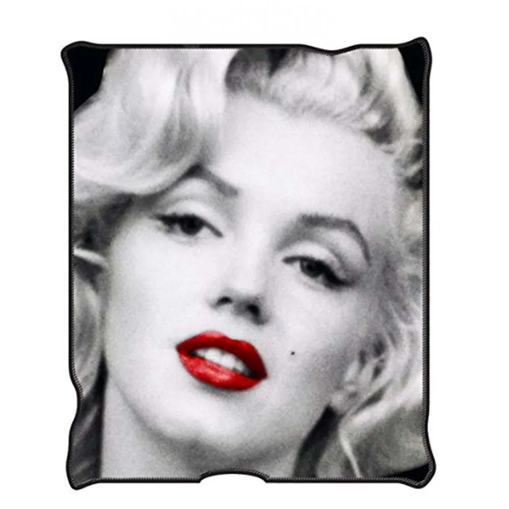 

Silver Buffalo MR1621 Marilyn Monroe Red Lips Throw Blanket