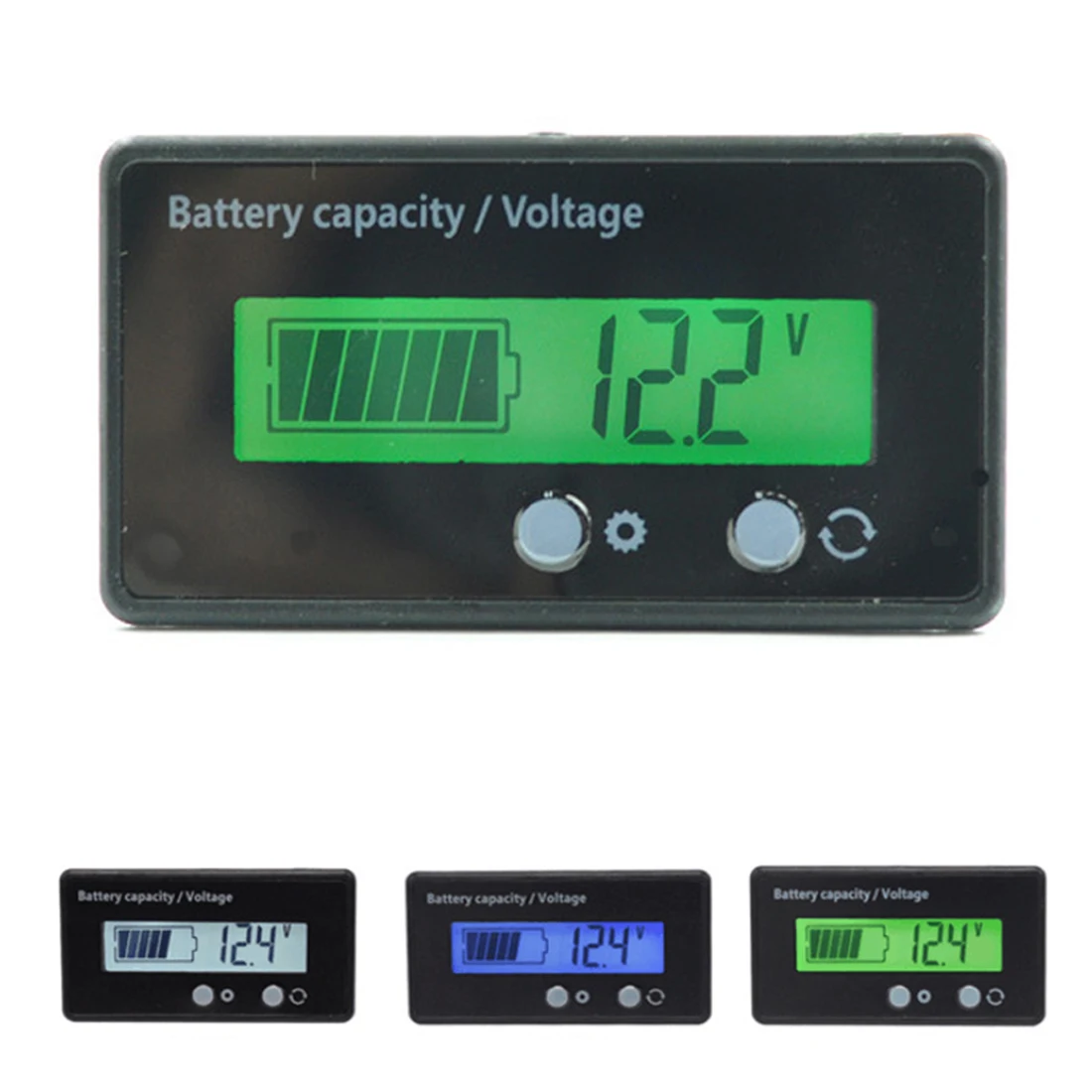 LCD Voltmeter Meter Battery Capacity Tester Lithium Battery Capacity