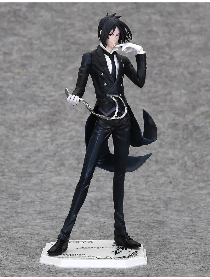 

Anime Black Butler Sebastian Michaelis Kuroshitsuji Ciel PVC Action Figure Resin Collection Model Toy Gifts Cosplay