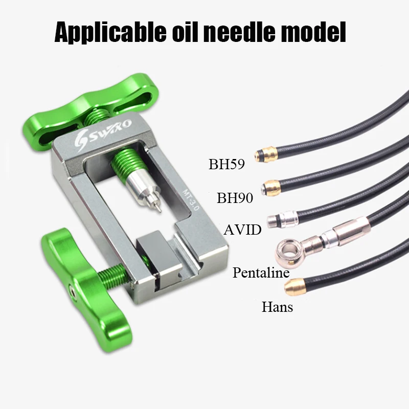 Инструменты для ремонта велосипеда соединитель шлейфа для смазки оливковой головки для велосипеда игла для вставки инструмента для помощи масляная игла инструмент ввода для езды на велосипеде